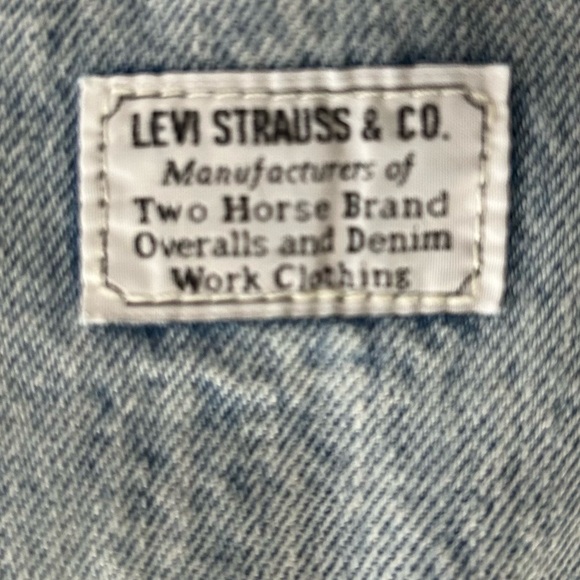 Levi's Vintage-Inspired Light Blue Denim Overalls Size XS - Picture 13 of 16